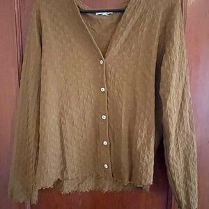 Madewell textured cardigan